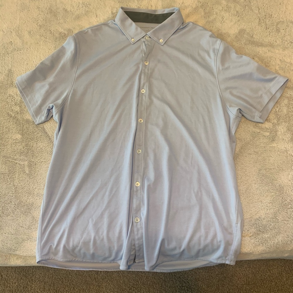 Zachary Prell button down short sleeve polo